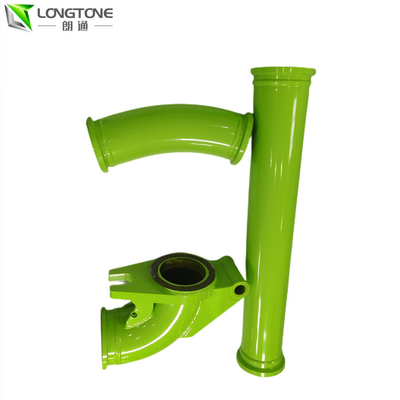Sermac Concrete Pump Parts First Casting Elbow 7 Inch Double Layer