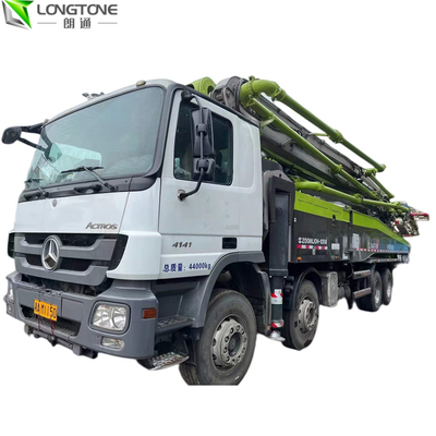 Second Hand Used Concrete Line Pumps Truck S valve 4 Axle  49X-6RZ