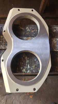 Custom SCHWING Concrete Pump Spare Parts 260mm Spectacle Plate