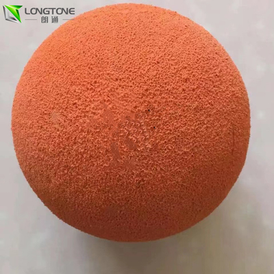Eva Special Pipe Cleaning Bouny 100mm Soft Rubber Sponge Balls For Concrete Pipes