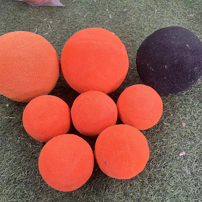 6 Inch Concrete Pump Parts , Medium Concrete Cleaning Ball