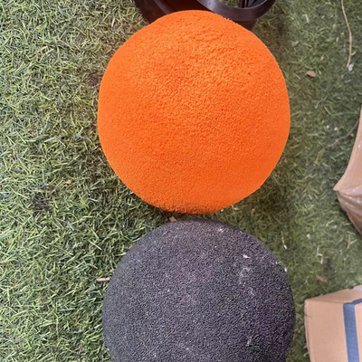 6 Inch Concrete Pump Parts , Medium Concrete Cleaning Ball