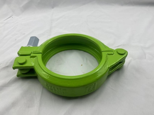 High Pressure Putzmeister Concrete Pump Parts DN125mm 5 Inch Concrete Pump Pipe Clamp