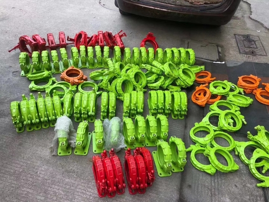 Schwing Concrete Pump Spare Parts , Rubber Concrete Hose Clamp