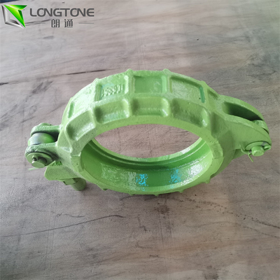 5 Inch Quick Release Hose Fittings , Concrete Hose Clamp For Putzmeister
