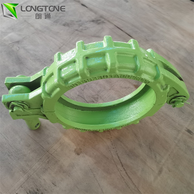 Concrete Pump Quick Release Pipe Clamps Putzmeister Wedge Type Clamp