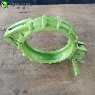 5Inch Snap Concrete Pump Clamps Wear Resistant  Dn125 Hose Clamp Coupling