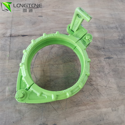 6 Inch Concrete Pump Clamp Vertical  , Snap Dn180 Bolt Pipe Clamp