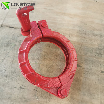 Concrete Pump Quick Release Pipe Clamps Putzmeister Wedge Type Clamp