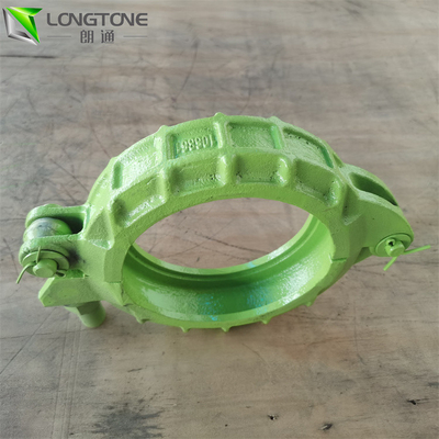 DN100 4in Forged steel Concrete Pump Clamp Snap CE certification