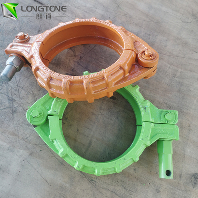 DN125 Concrete Pump 4 Inch Pipe Coupling Clamp Snap Steel