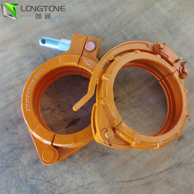 Concrete Pump Pipe Quick Release Clamp 5 inch For Schwing Putzmeister