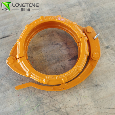 Concrete Pump Pipe Quick Release Clamp 5 inch For Schwing Putzmeister