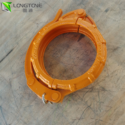 Concrete Pump Pipe Quick Release Clamp 5 inch For Schwing Putzmeister