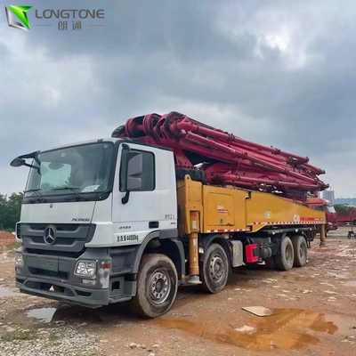 Schwing HB39V Used Truck Concrete Pump Truck Mounted 39 Meter