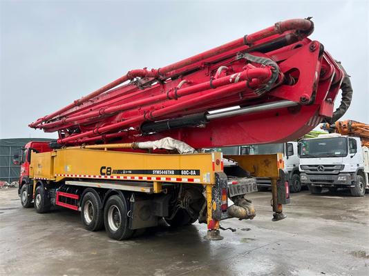 39M Truck Mounted Concrete Boom Pump Of Hydraulic Concrete Pump Truck