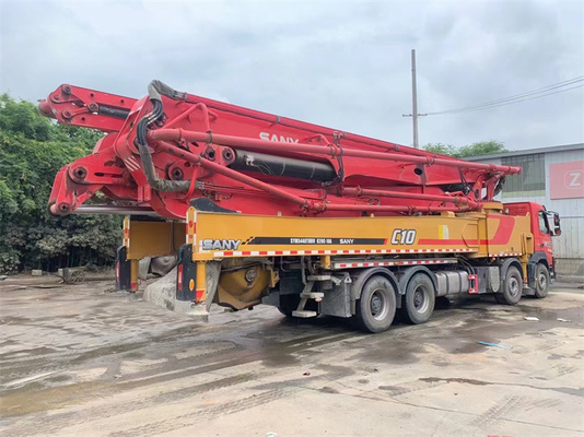 300 KW Used Concrete Trailer Pumps , Portable Used Chipper Trucks