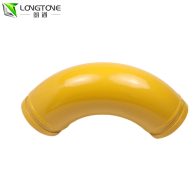 148mm Concrete Pump Pipes Elbow , Customized Carbon Steel Bend Pipe
