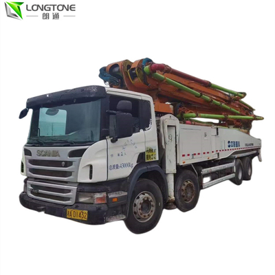 Used Sany Truck Mounted Concrete Pump 37m 69m 600L Open Loop
