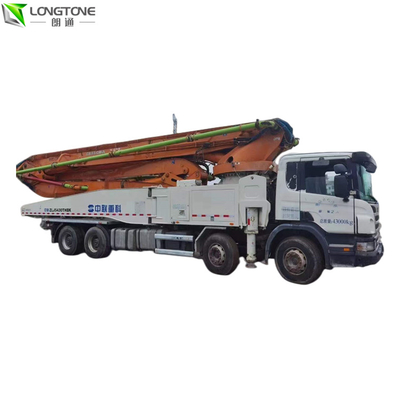 Used Cement Pumping Truck Mobile Concrete Boom Pump Truck 56m