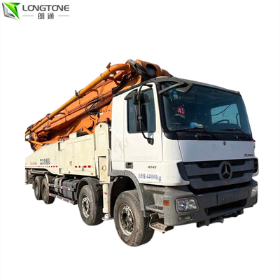 SANY Used Concrete Trailer Pumps 56M Second Hand Concrete Pump Truck