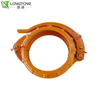 Snap Sany Concrete Pump Parts Coupling Clamp For Delivery Pipe