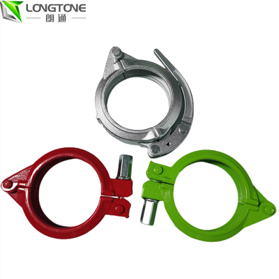 Mounting Concrete Pump Pipe Fittings Snap Rubber Hose Clamp