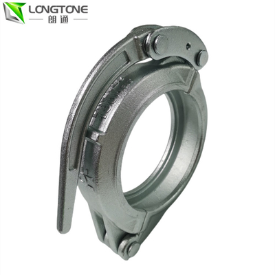 5INCH DN125 Concrete Pump Pipe Clamp Coupling Forged For Rubber Hose