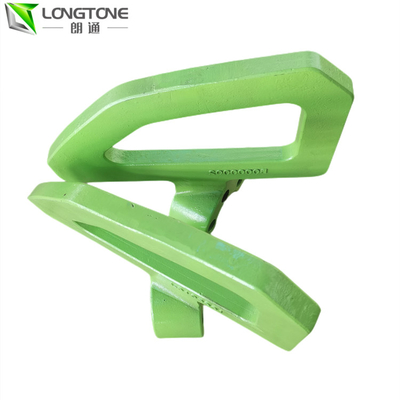 Hardfacing Layer Schwing Concrete Pump Parts Polishing Concrete Mixing Paddle