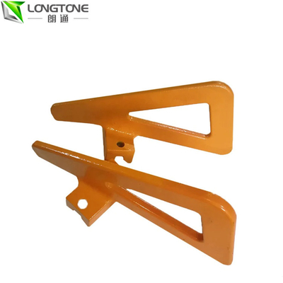 Steel Plate Concrete Mixer Blade Parts For Putzmeister Concrete Hopper Agitator Device