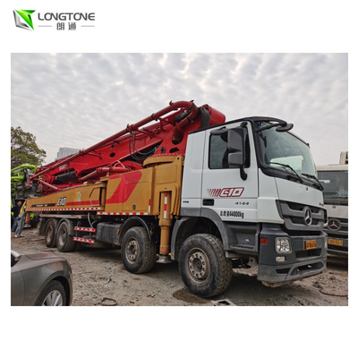 BENZ Chassis Second Hand Concrete Pump Truck 46meter 52m 60m