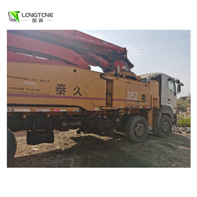 Used Putzmeister Concrete Pump Truck 37/42/52m Length With Less Working Hours