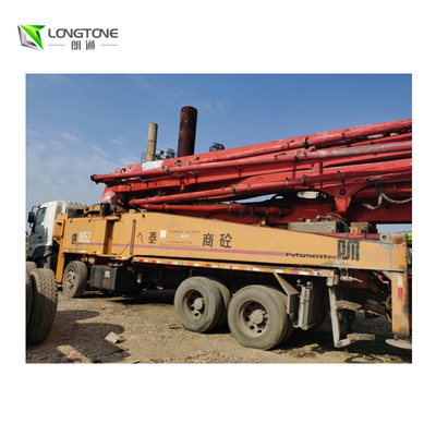 Used Putzmeister Concrete Pump Truck 37/42/52m Pump Length