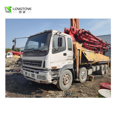 Used Putzmeister Concrete Pump Truck 37/42/52m Pump Length