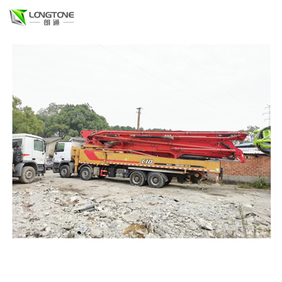 Second Hand Putzmeister Concrete Pump Truck With 37/42/52m Pump