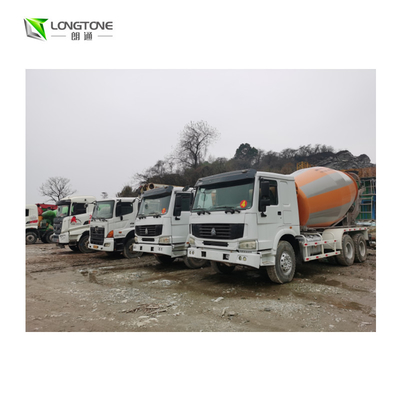 6x4 16CBM Chinese Used Cement Truck Sinotruk Howo Mounted Concrete Mixer Trucks