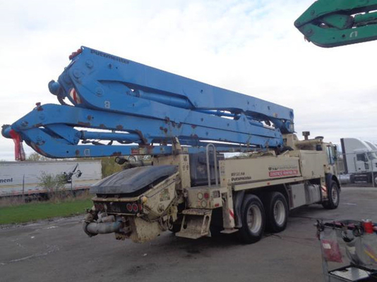 Top Brand HB56K 56m Articulated Boom Concrete Pump Truck
