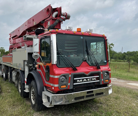 Top Brand HB56K 56m Articulated Boom Concrete Pump Truck