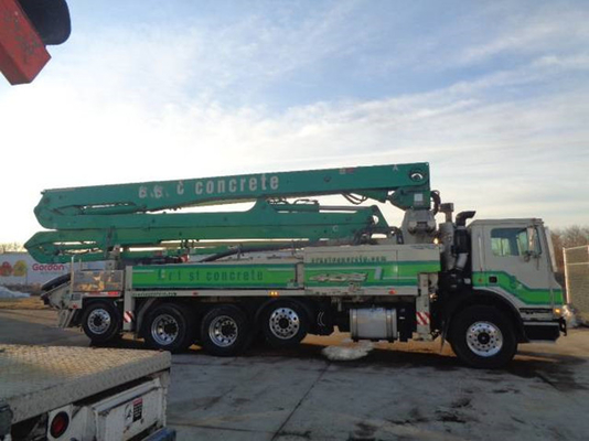 Top Brand HB56K 56m Articulated Boom Concrete Pump Truck