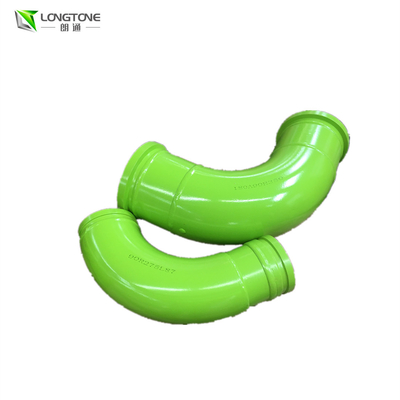 OEM 90 Degree Concrete Swivel Pipe Bend / Elbow For Concrete Pump Trucks