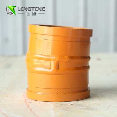 Exceptional 45 Degree Bends Concrete Pump Wear Resistant Elbow For Schwing