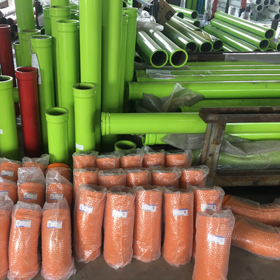 Various Sizes Sany Concrete Pump Parts 4.5mm Reinforce Concrete Pipe