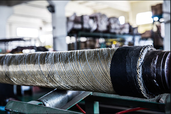 64mm Conductive Concrete Pump Parts Pipe Plaster Discharge Rubber Sand Blast Hose