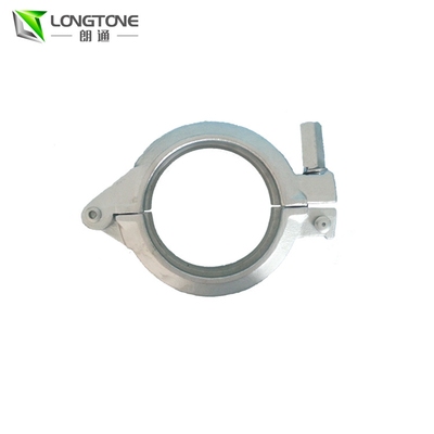 OEM Concrete Mixer Parts Casted Painting ，Low Pressure pipe snap clamp