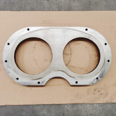 Custom SCHWING Concrete Pump Spare Parts 260mm Spectacle Plate